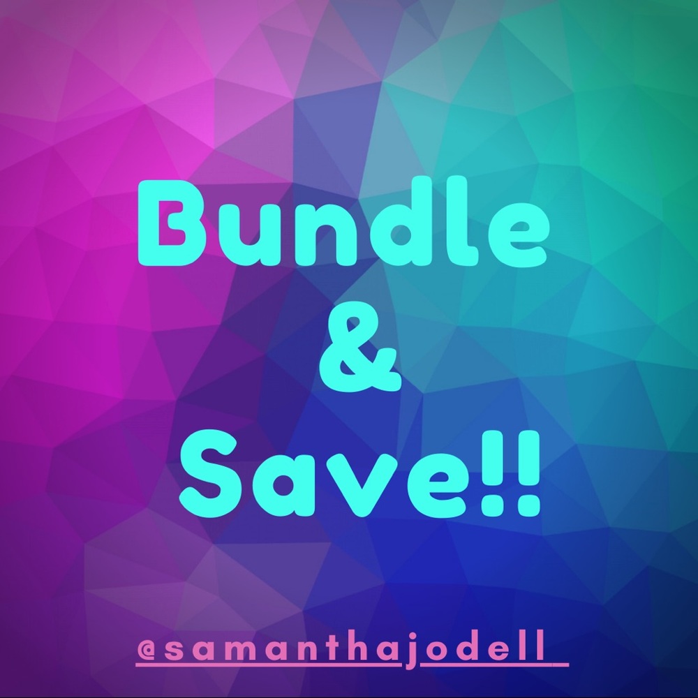 Bundle and save 20% !!